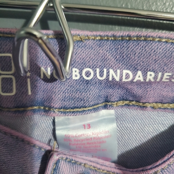 NoBo No Boundaries Bootcut Womens Jeans Pink Purple Dip Dyed Size 13 - Picture 6 of 6